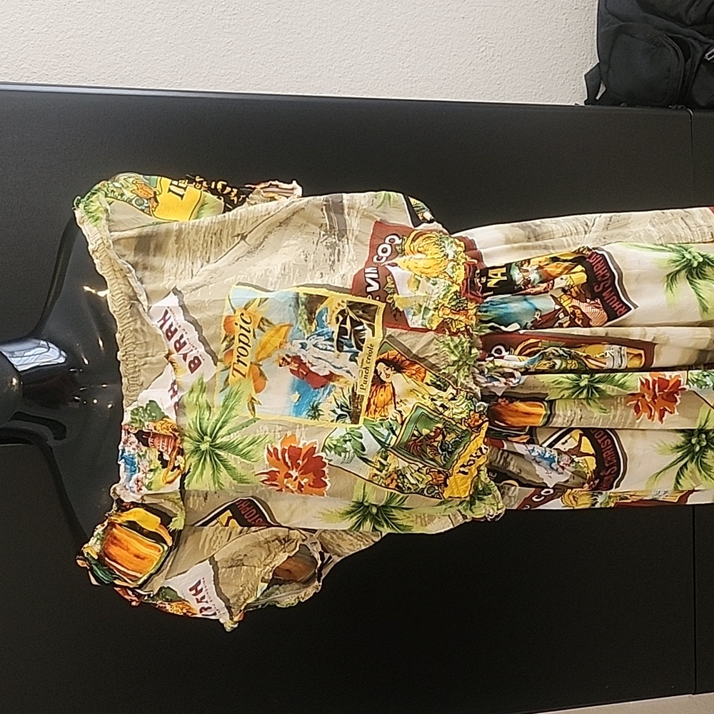 Vintage Jams World MATCHING Topical Top & Pants M/L - Picture 14 of 14